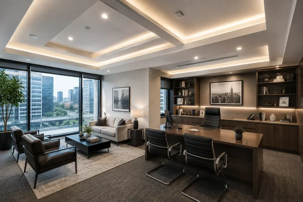 Commercial Wall and Ceiling installation at Adelaide building